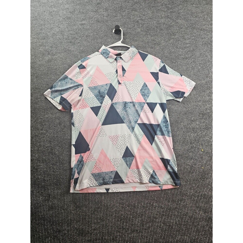 Yatta Golf Polo Shirt Men Size M Performance Stretch Wicking